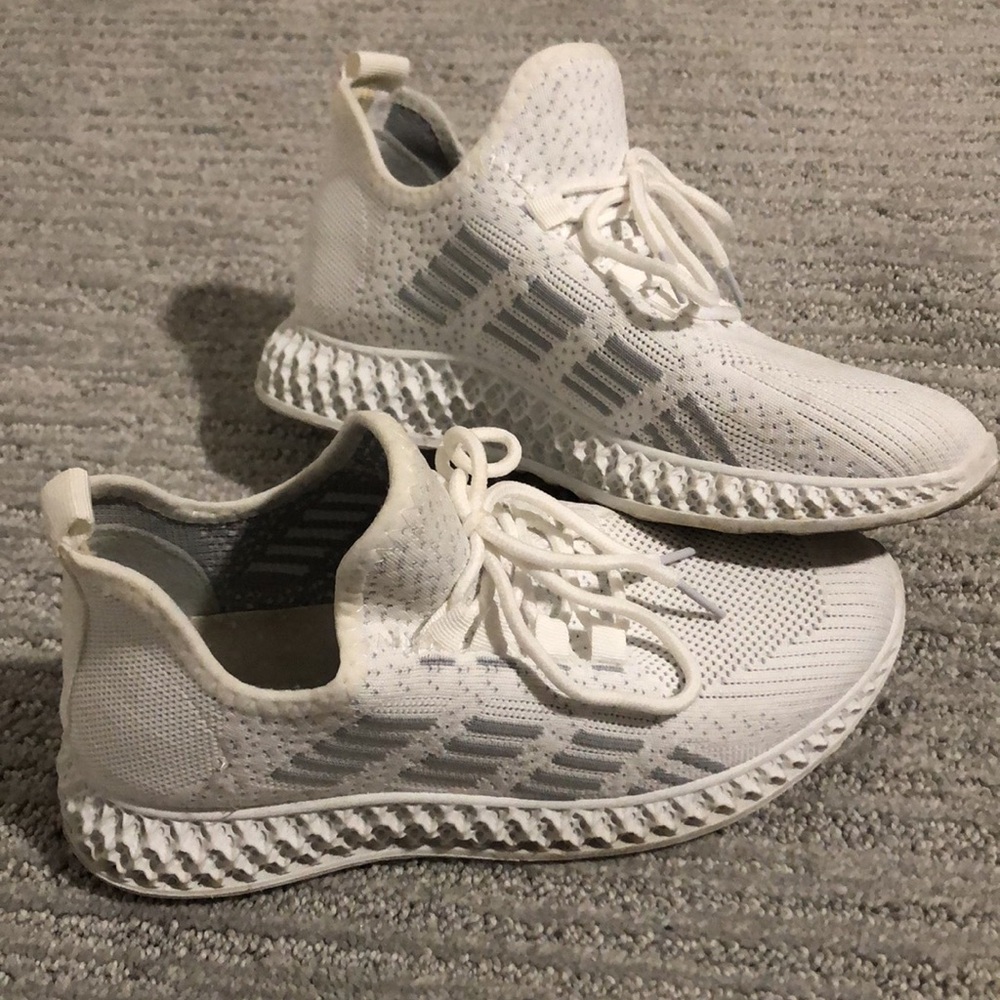 White sneakers